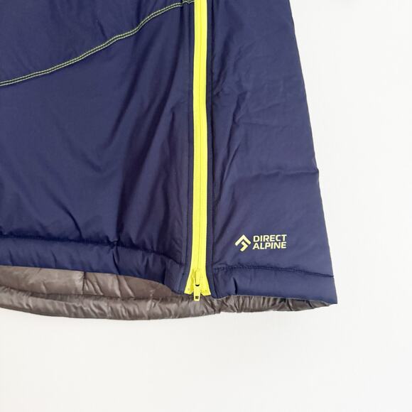 DIRECT ALPINE Betty Quilted Insulated Skirt Navy Blue Small S - Picture 7 of 11